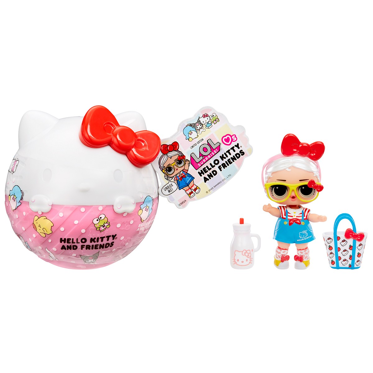 Игровой набор с куклой L.O.L. Surprise! серии Loves Hello Kitty – Hello Kitty и друзья (523840)