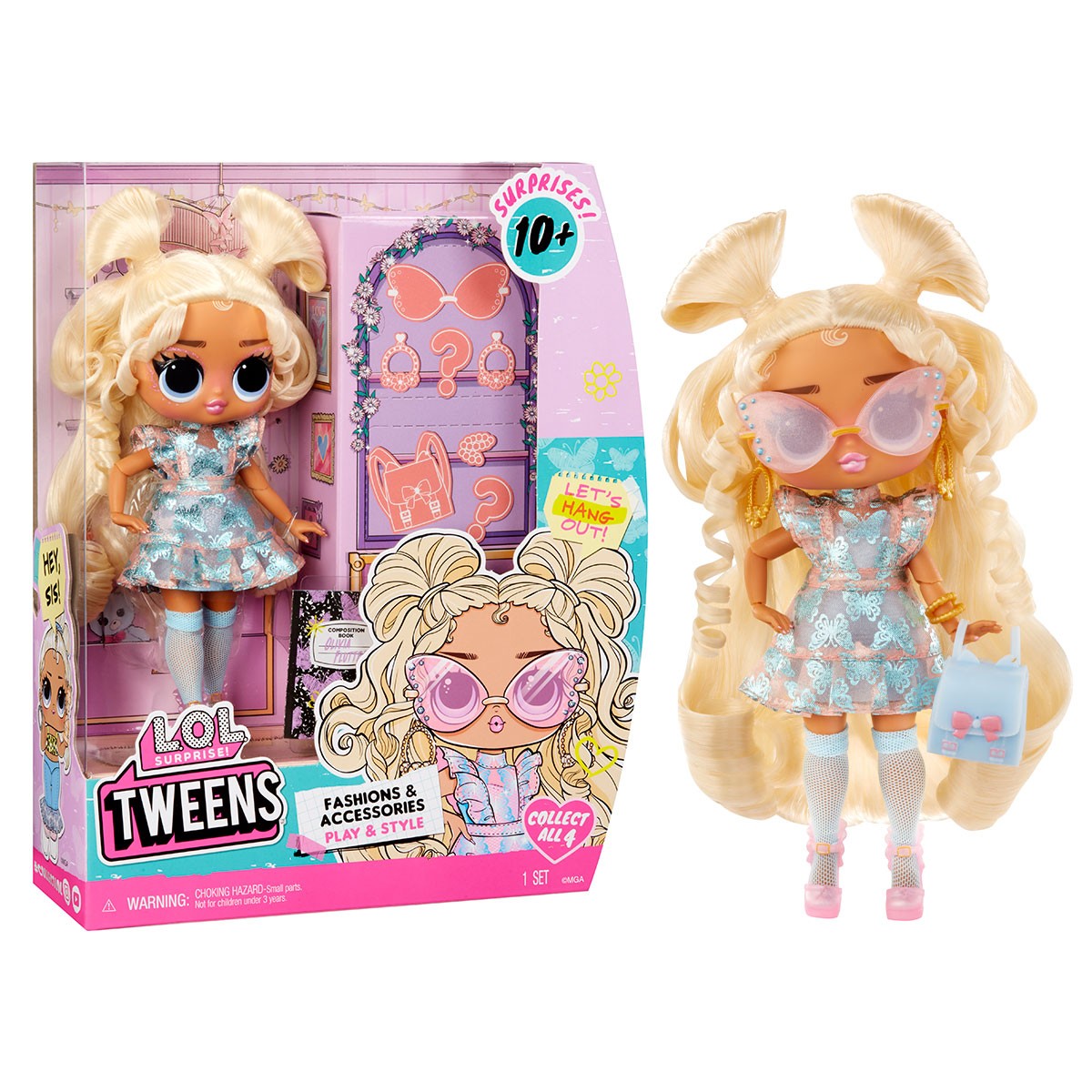 Игровой набор с куклой L.O.L. Surprise! серии Tweens Core – Оливия Флаттер (559412)