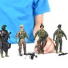 Игровой набор фигурок солдат ELITE FORCE — МОРСКИЕ КОТИКИ (5 фигурок, аксесс.) (101837) купить в магазине “Пустун” Фото 4