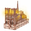Собор Паризької Богоматері (Еко - лайт) конструктор механічний дерев'яний 3D (10210) купити в магазині “Пустун” Фото 4