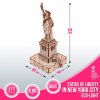 Статуя Свободы (Эко - лайт) конструктор механический деревянный 3D  (10212) купить в магазине “Пустун” Фото 3