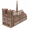Собор Паризької Богоматері конструктор механічний дерев'яний 3D (10411) купити в магазині “Пустун” Фото 2