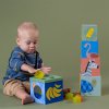 Розвиваючий сортер-пірамідка Taf Toys - Кубики Африка (12725) купити в магазині “Пустун” Фото 4