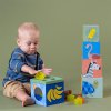 Розвиваючий сортер-пірамідка Taf Toys - Кубики Африка (12725) купити в магазині “Пустун” Фото 13