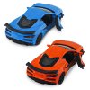 Автомодель - Chevrolet Corvette Z06 2023 (оранжевый, светло-голубой) (250383W) купить в магазине “Пустун” Фото 5