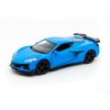 Автомодель - Chevrolet Corvette Z06 2023 (оранжевый, светло-голубой) (250383W) купить в магазине “Пустун” Фото 3