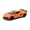Автомодель - Chevrolet Corvette Z06 2023 (оранжевый, светло-голубой) (250383W) купить в магазине “Пустун” Фото 4
