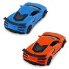 Автомодель - Chevrolet Corvette Z06 2023 (оранжевый, светло-голубой) (250383W) купить в магазине “Пустун” Фото 13