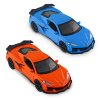 Автомодель - Chevrolet Corvette Z06 2023 (оранжевый, светло-голубой) (250383W) купить в магазине “Пустун” Фото 15