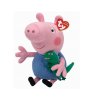 М'яка іграшка TY Peppa Pig Джордж 15 см (46130) купити в магазині “Пустун”