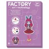 Набор для творчества Djeco "Брошь Bunny Girl Factory E - text" (DJ09320) купить в магазине “Пустун” Фото 1