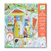 Набор для раскрашивания DJECO "Игровые палатки Нины" (DJ09683) купить в магазине “Пустун” Фото 1