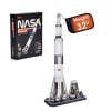 Трехмерная головоломка-конструктор CubicFun NASA Ракета Аполлон Сатурн-5  (DS1059h) купить в магазине “Пустун” Фото 6