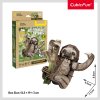 Трехмерная головоломка-конструктор Cubic Fun серии Дикие животные «Ленивец»  (DS1175h) купить в магазине “Пустун” Фото 7
