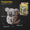 Трехмерная головоломка-конструктор Cubic Fun серии Дикие животные "Коала" (DS1176h) купить в магазине “Пустун” Фото 6