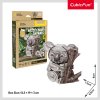 Трехмерная головоломка-конструктор Cubic Fun серии Дикие животные "Коала" (DS1176h) купить в магазине “Пустун” Фото 7