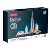 Трехмерная головоломка-конструктор CubicFun City Line с LED подсветкой Дубай  (L523h) купить в магазине “Пустун” Фото 1