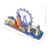 Тривимірна головоломка-конструктор CubicFun CITY LINE з LED підсвіткою Лондон (L532h) купити в магазині “Пустун” Фото 4