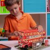 Трехмерная головоломка-конструктор CubicFun с LED подсветкой "Лондонский автобус" (L538h) купить в магазине “Пустун” Фото 6