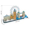 Трехмерная головоломка-конструктор CubicFun CITY LINE LONDON (MC253h) купить в магазине “Пустун” Фото 12