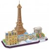 Трехмерная головоломка-конструктор CubicFun CITY LINE PARIS (MC254h) купить в магазине “Пустун” Фото 5