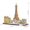 Трехмерная головоломка-конструктор CubicFun CITY LINE PARIS (MC254h) купить в магазине “Пустун” Фото 6