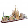 Трехмерная головоломка-конструктор Cubic Fun CITY LINE "BARCELONA" (MC256h) купить в магазине “Пустун” Фото 5