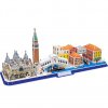 Трехмерная головоломка-конструктор CITY LINE "VENICE" Cubic Fun (MC269h) купить в магазине “Пустун” Фото 4
