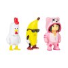 Набор коллекционных фигурок Stumble Guys - Цыпленок, Банан, Мяумер (SG2020-6) купить в магазине “Пустун” Фото 3