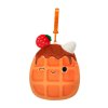Мягкая игрушка на клипсе Squishmallows- Вафелька Вивер (SQCP00219) купить в магазине “Пустун” Фото 1