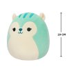 М'яка іграшка Squishmallows – Білка Ерма (SQCR05410) купити в магазині “Пустун” Фото 3