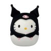 М'яка іграшка Squishmallows - Хелоу Кітті в образі Куромі (SQSN00388) купити в магазині “Пустун” Фото 1