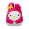 Мягкая игрушка Squishmallows - Хеллоу Китти в образе Моя Мелоди (SQSN00390) купить в магазине “Пустун” Фото 1