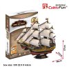 Трехмерная головоломка-конструктор Cubic Fun "HMS VICTORY" (T4019h) купить в магазине “Пустун” Фото 1