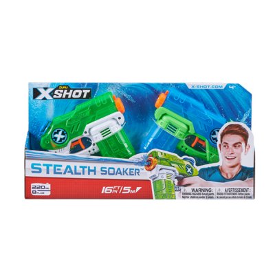 Набор водных бластеров X-Shot Warfare Double Small Stealth Soaker (01227R) купить в магазине “Пустун”