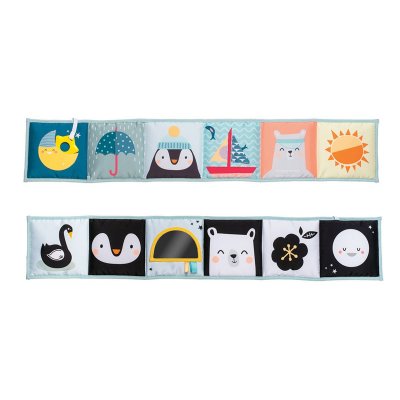 Розвиваюча книжка-розкладачка Taf Toys: Веселі пригоди (12385) купить в магазине “Пустун”