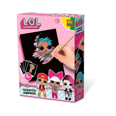 Набор для творчества SES CREATIVE серии L.O.L SURPRISE!  Скретч сюрприз (14194S) купить в магазине “Пустун”