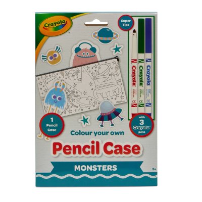 Пенал-розмальовка Crayola “Монстри” з фломастерами (15764-B) купить в магазине “Пустун”
