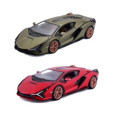 Автомодель  LAMBORGHINI SIÁN FKP 37 (ассорти зеленый металлик, красный металлик, 1:24) (18-21099) купить в магазине “Пустун”