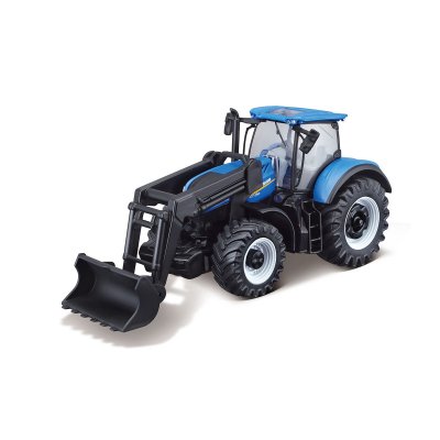 Автомодель серії Farm  Трактор NEW HOLLAND T7.315 з фронтальним навантажувачем (синій, 1:32) (18-31632) купить в магазине “Пустун”