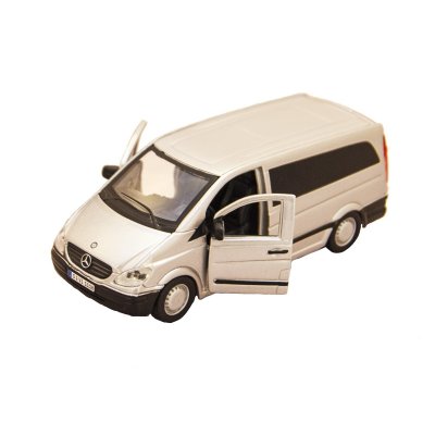 Автомодель  Mercedes-Benz Vito (асорті сріблястий, чорний1:32) (18-43028) купить в магазине “Пустун”
