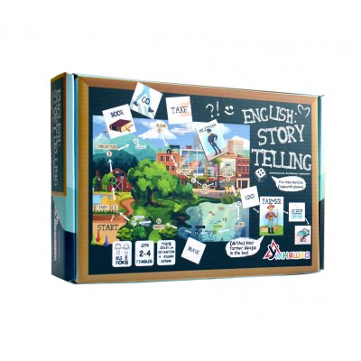 Игра обучающая настольная «English storytelling» (2101) купить в магазине “Пустун”