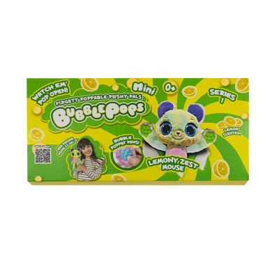 М’яка іграшка міні Лимонне мишеня Bubble Pops  (2402005/3) купить в магазине “Пустун”