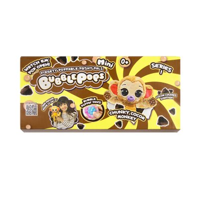 М’яка іграшка міні Шоколадна мавпа Bubble Pops (2402005/6) купить в магазине “Пустун”