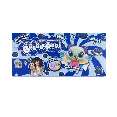 М’яка іграшка міні Чорничне медвежа Bubble Pops (2402005/8) купить в магазине “Пустун”
