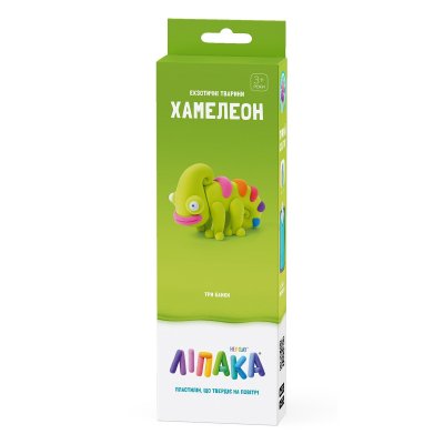 Набір самозастигаючого пластиліну Липака  Хамелеон (30123-UA01) купить в магазине “Пустун”