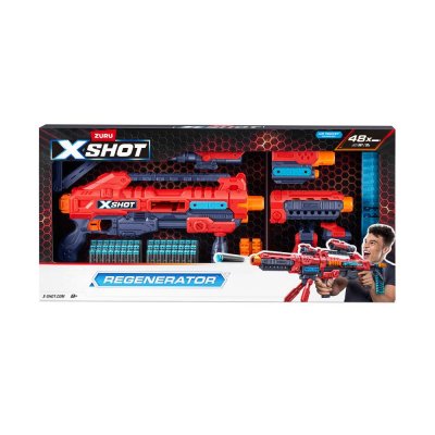 Набор скорострельных бластеров X-Shot Excel Regenerator (48 патронов) (36173R) купить в магазине “Пустун”
