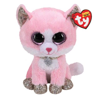 М’яка іграшка TY Beanie Boo’s Рожеве кошеня FIONA 15 см (36366) купить в магазине “Пустун”