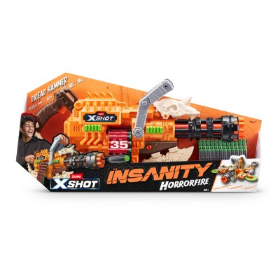 Швидкострільний бластер X-Shot Insanity Horrorfire Dread Hammer (48 патронів) (36733) купить в магазине “Пустун”