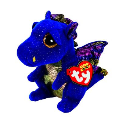 М’яка іграшка TY Beanie Boo’s Дракон SAFFIRE 15 см (36879) купить в магазине “Пустун”